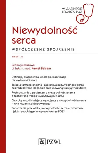 Okładka: Niewydolność serca. Współczesne spojrzenie.