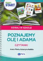 Okładka: Pewny Start Dzisiaj w szkole Poznajemy Olę i Adama Czytanki