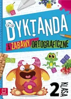 Okładka: Dyktanda i zabawy ortograficzne kl. 2