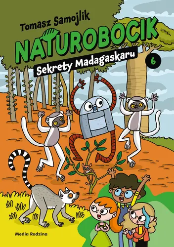 Okładka: Naturobocik. Tom 6. Sekrety Madagaskaru