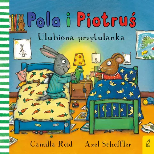 Okładka: Pola i Piotruś. Ulubiona przytulanka