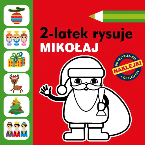 Okładka: 2-latek rysuje. Mikołaj