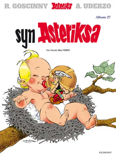 Okładka: Asteriks. Syn Asteriksa. Tom 27