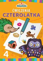 Okładka: Akademia malucha Ćwiczenia czterolatka