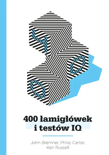 Okładka: 400 ŁAMIGŁÓWEK I TESTÓW IQ