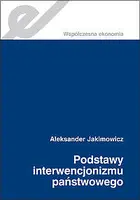Okładka: Podstawy interwencjonizmu państwowego