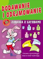 Okładka: Nauka i zabawa. Dodawanie i odejmowanie. Zabawa z liczbami.