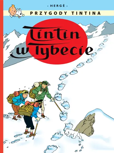 Okładka: Tintin w Tybecie, tom 20
