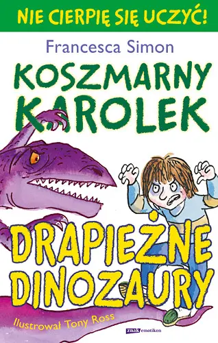 Okładka: Koszmarny Karolek. Drapieżne dinozaury
