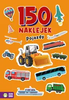 Okładka: 150 naklejek. Pojazdy
