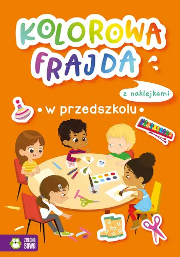 Okładka: Kolorowa frajda. W przedszkolu