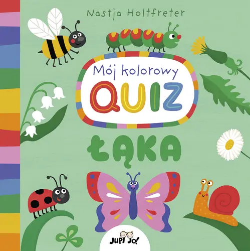 Okładka: Mój kolorowy quiz. ŁĄKA