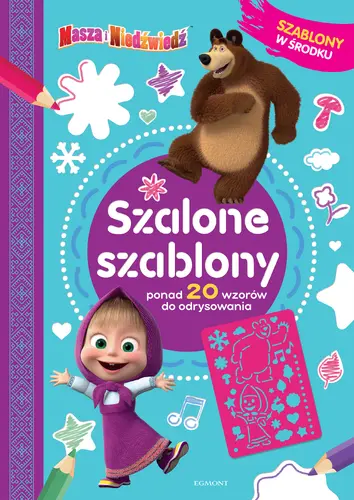 Okładka: Masza i Niedźwiedź. Szalone szablony
