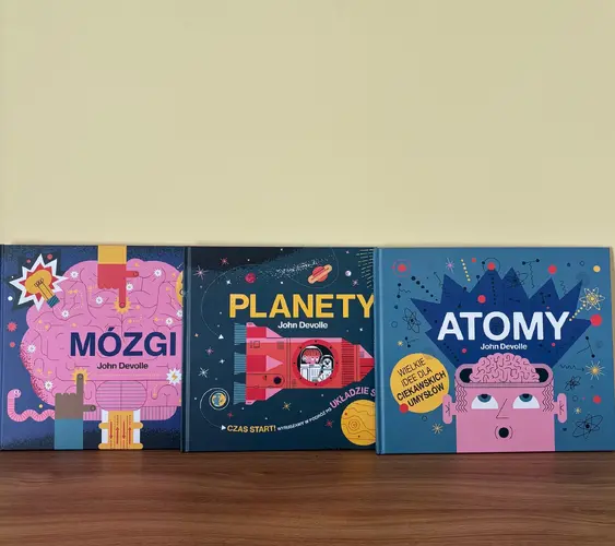 Okładka: PAKIET Atomy, Planety, Mózgi