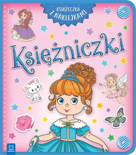 Okładka: Księżniczki. Książeczka z naklejkami