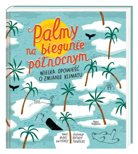 Okładka: Palmy na biegunie północnym. Wielka opowieść o zmianie klimatu