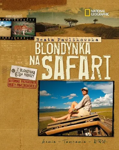 Okładka: Blondynka na safari