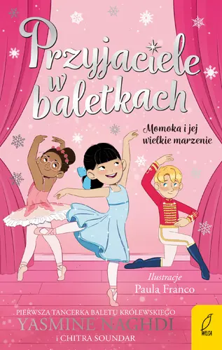 Okładka: Przyjaciele w baletkach. Momoka i jej wielkie marzenie