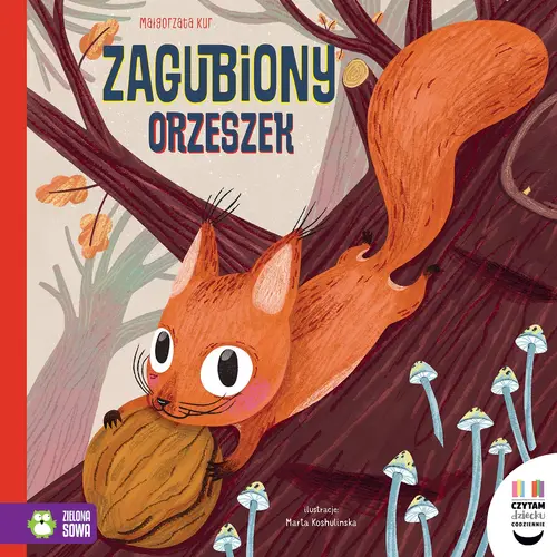 Okładka: Czytam dziecku codziennie. Zagubiony orzeszek