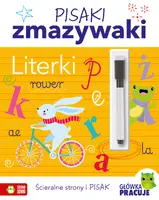 Okładka: Pisaki zmazywaki. Literki