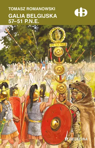 Okładka: Galia belgijska 57 - 51 p.n.e
