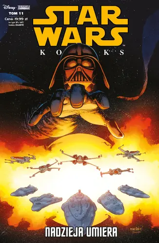 Okładka: Star Wars Komiks. Nadzieja umiera. Tom 11