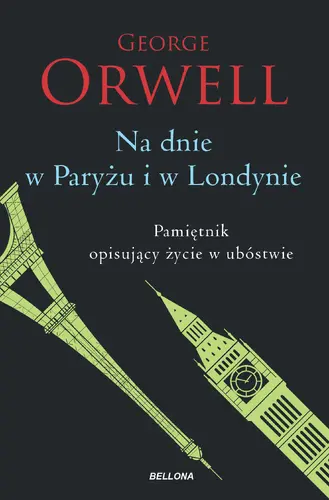 Okładka: Na dnie w Paryżu i w Londynie