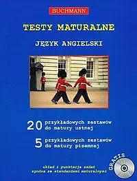 Okładka: Testy maturalne. Język angielski (z CD)