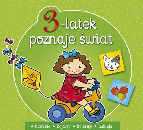 Okładka: 3-latek poznaje świat