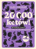 Okładka: 20 000 kotów! Wykreślanka niemal nie do rozwiązania