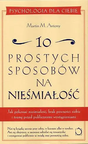 Okładka: 10 prostych sposobów na nieśmiałość