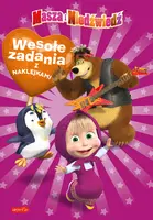 Okładka: Masza i Niedźwiedź. Wesołe zadania z naklejkami