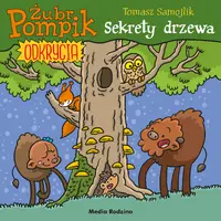 Okładka: Żubr Pompik. Odkrycia (4) Sekrety drzewa