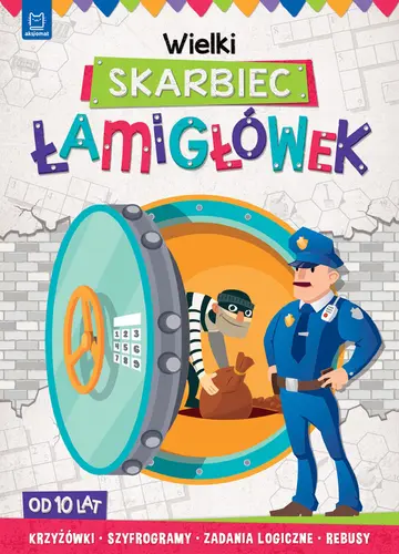 Okładka: Wielki skarbiec łamigłówek