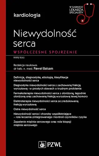 Okładka: Niewydolność serca. Współczesne spojrzenie.