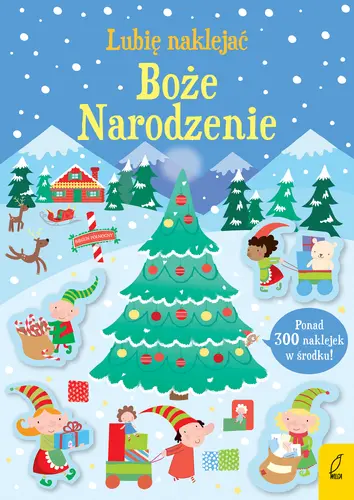 Okładka: Lubię naklejać. Boże Narodzenie