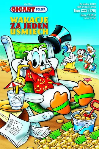 Okładka: Wakacje za jeden uśmiech