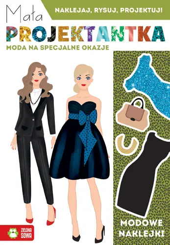 Okładka: Mała projektantka. Moda na specjalne okazje
