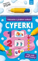 Okładka: Malowanka z pisakiem wodnym. Cyferki