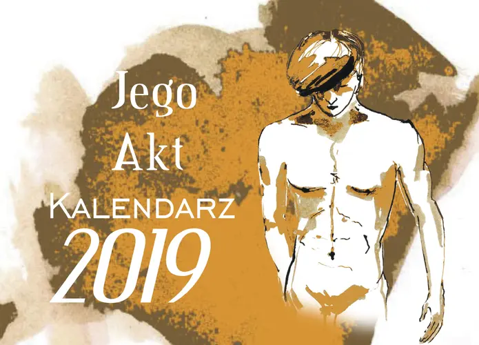 Okładka: Jego akt. Kalendarz 2019