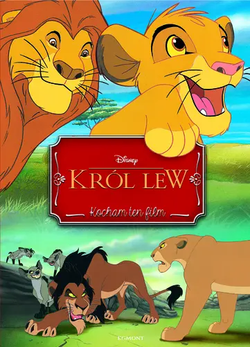 Okładka: Król Lew. Kocham ten film