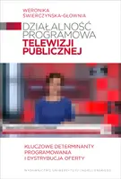 Okładka: Działalność programowa telewizji publicznej