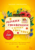 Okładka: Języczek-Podróżniczek i cztery pory roku. Lato