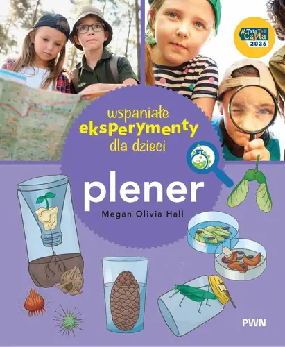 Okładka: Wspaniałe eksperymenty. Plener