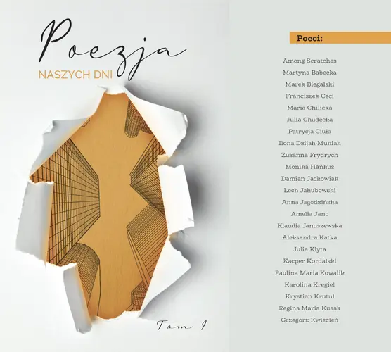 Okładka: Poezja naszych dni (t. 1)
