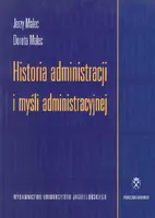 Okładka: Historia administracji i myśli administracyjnej
