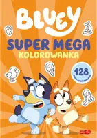 Okładka: Bluey. SUPER MEGA kolorowanka