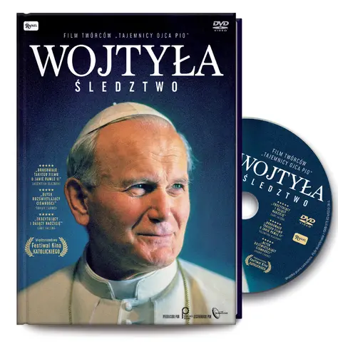 Okładka: Wojtyła. Śledztwo (film DVD)