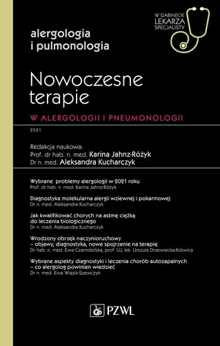 Okładka: Nowoczesne terapie w alergologii i pneumonologii