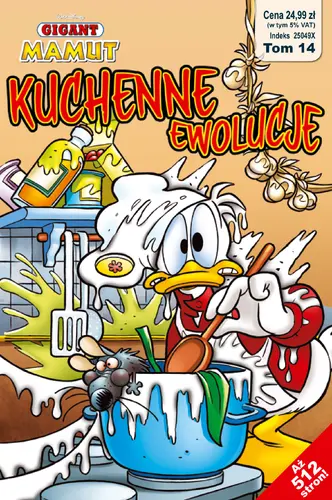 Okładka: Kuchenne ewolucje.